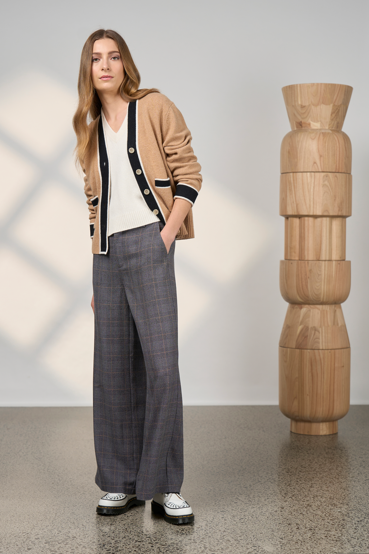 MADLY SWEETLY ZEAL PANT - CHARCOAL - THE VOGUE STORE