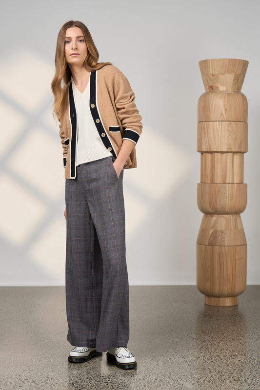 MADLY SWEETLY ZEAL PANT - CHARCOAL - THE VOGUE STORE