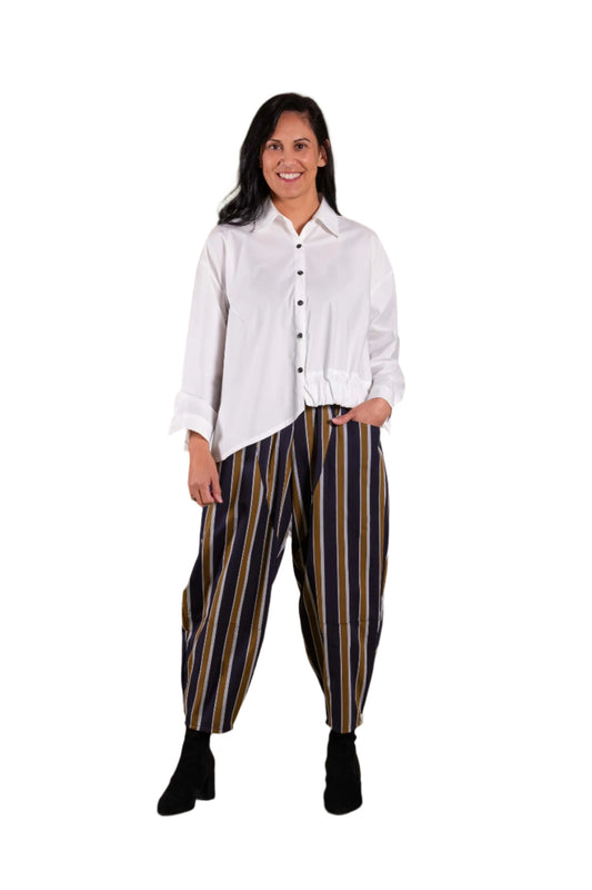 DEEANNE HOBBS UTAH SHIRT - WHITE - THE VOGUE STORE