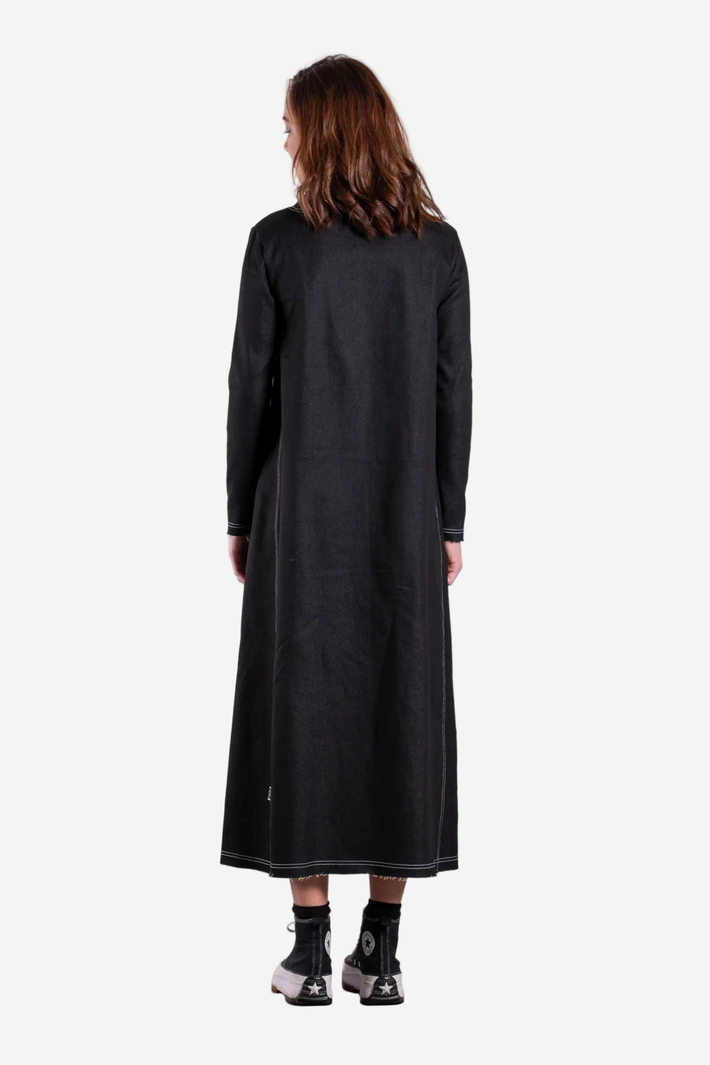 DEEANNE HOBBS RESULT DRESS - URBAN COAL - THE VOGUE STORE