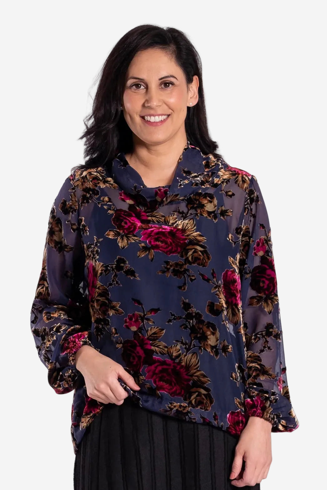 JELLICOE DRAPE TOP - LATE BLOOMER - THE VOGUE STORE