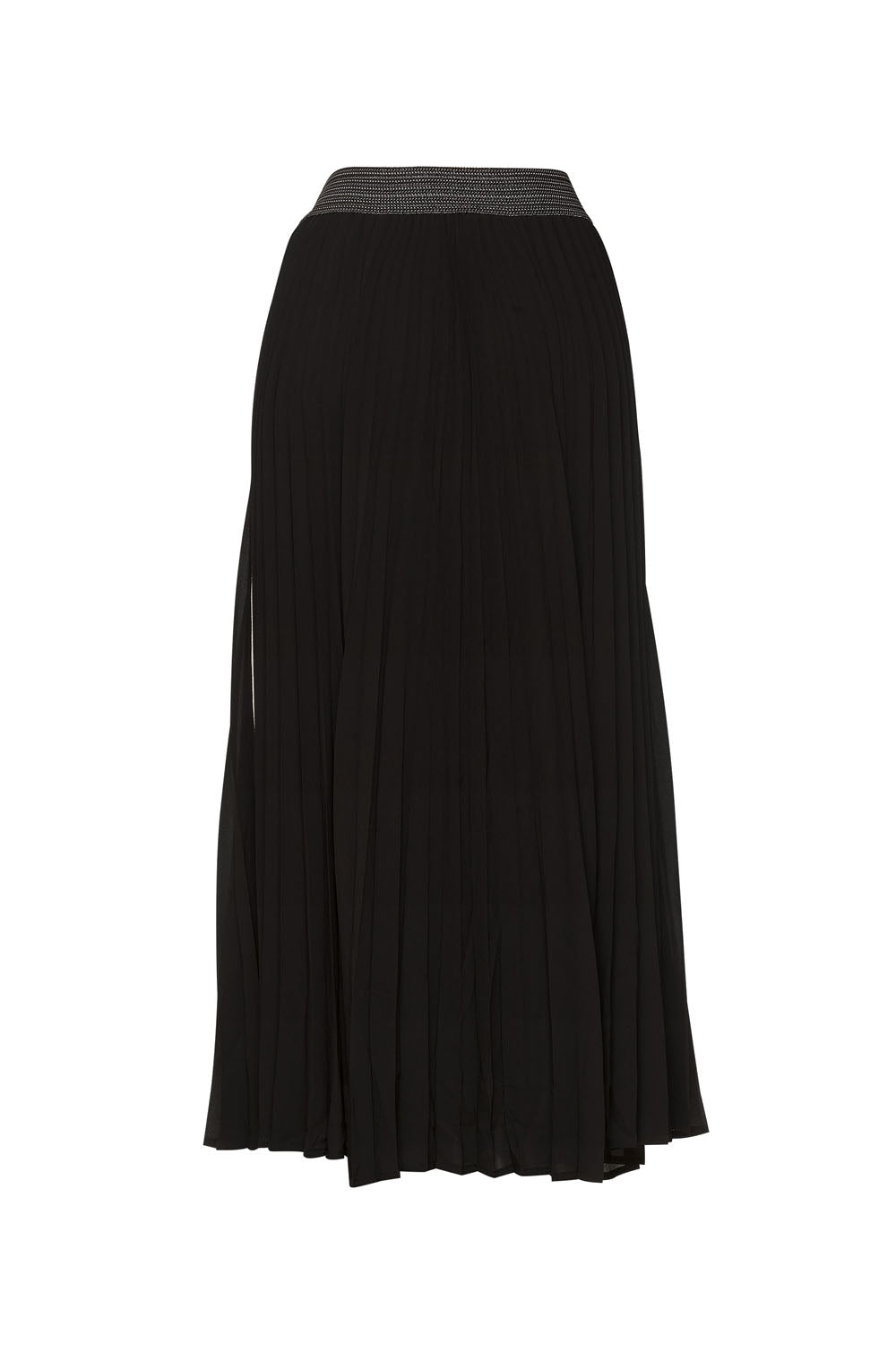 MADLY SWEETLY JUST PLEAT IT SKIRT - BLACK - THE VOGUE STORE