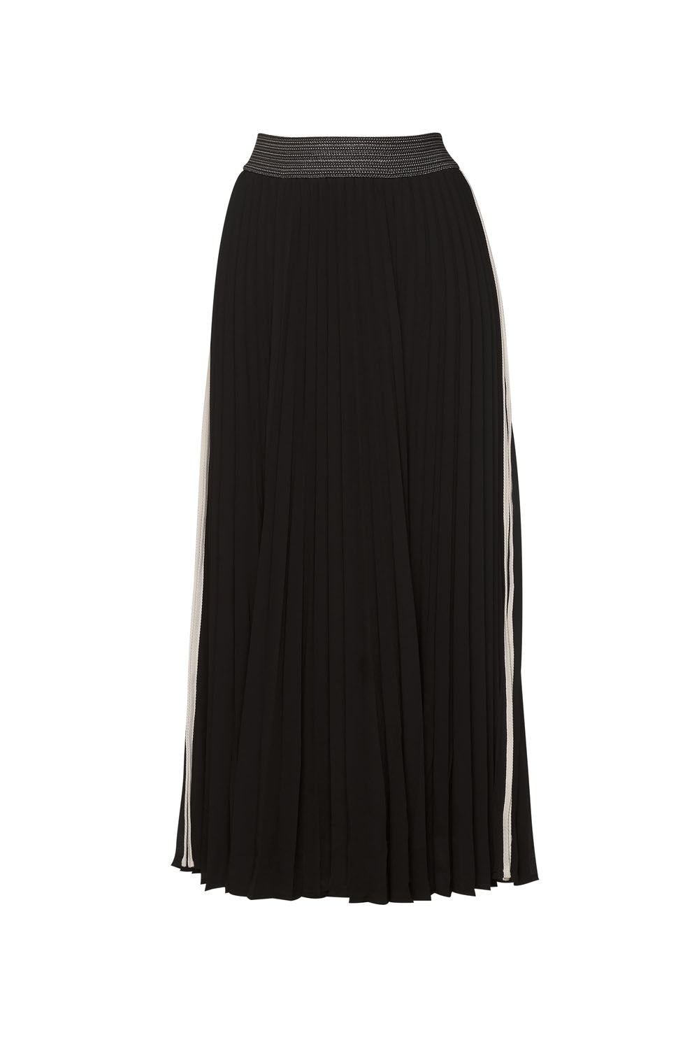 MADLY SWEETLY JUST PLEAT IT SKIRT - BLACK - THE VOGUE STORE