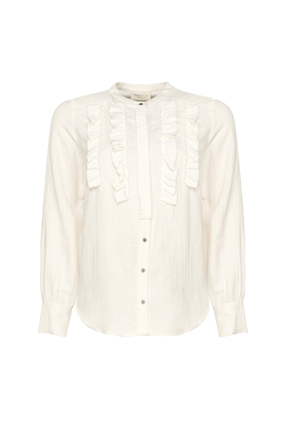 MADLY SWEETLY COTTON TALE SHIRT - WINTER WHITE - THE VOGUE STORE
