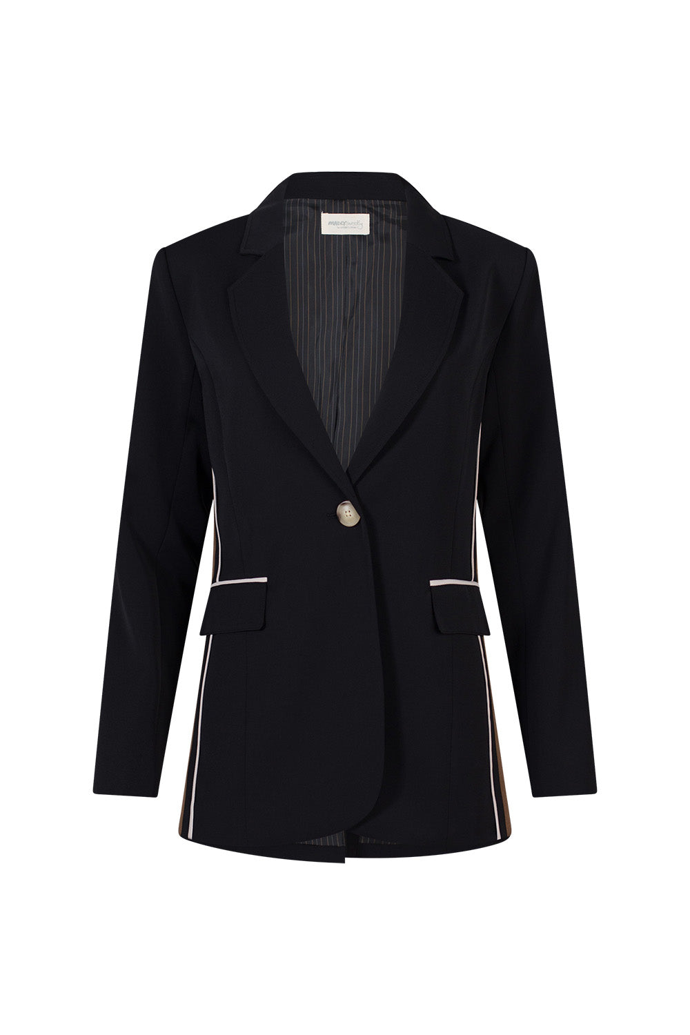MADLY SWEETLY CIPHER BLAZER - BLACK - THE VOGUE STORE