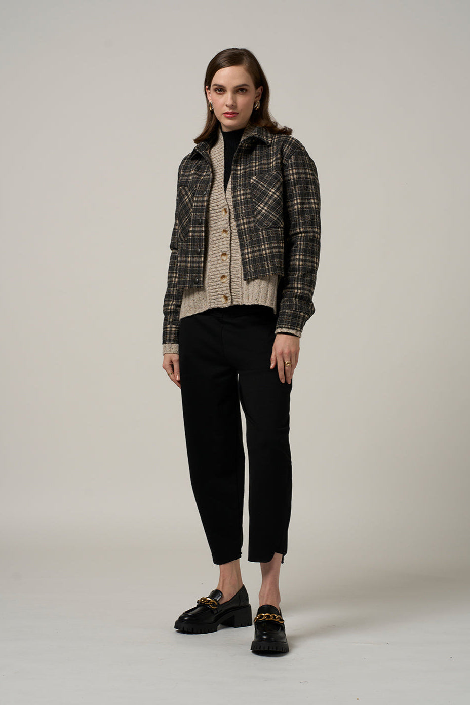 MADLY SWEETLY LEDGE PANT - BLACK - THE VOGUE STORE