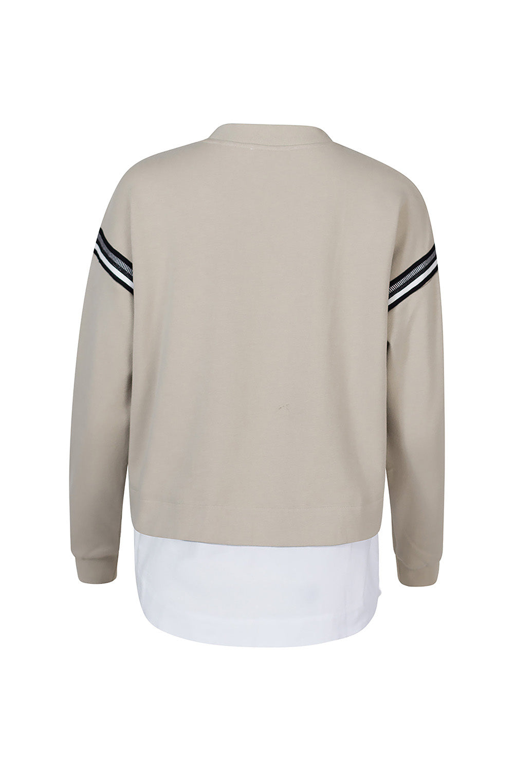MADLY SWEETLY OSBOURNE SWEATSHIRT - CHALK - THE VOGUE STORE
