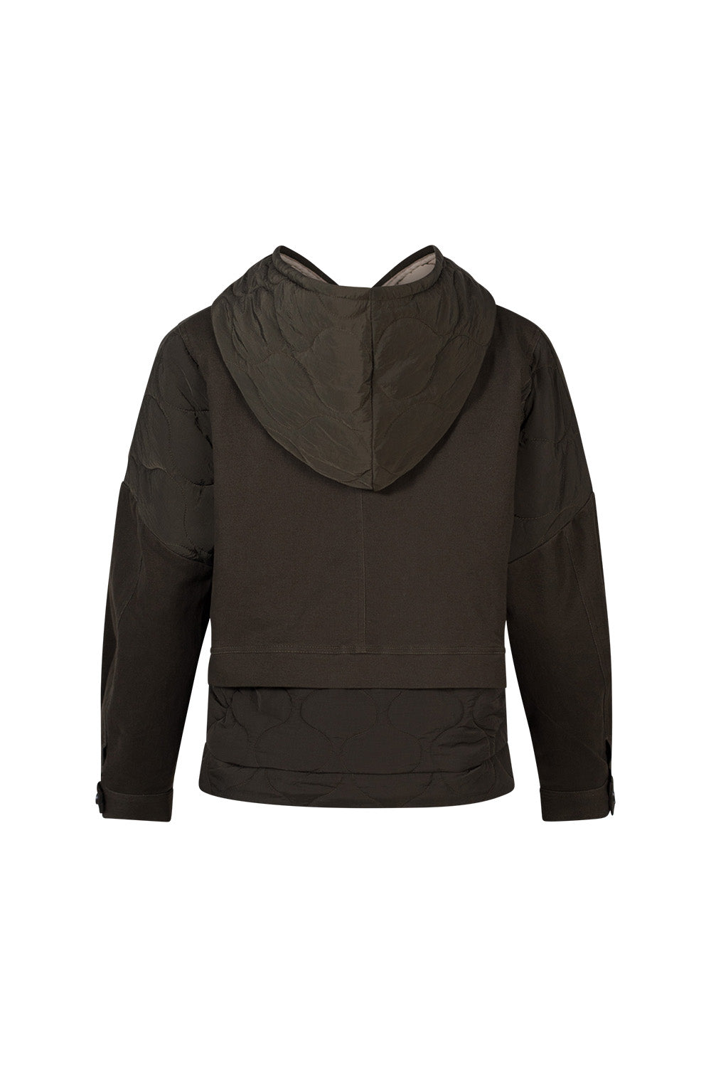 MADLY SWEETLY NOT QUILTY JACKET - KHAKI - THE VOGUE STORE
