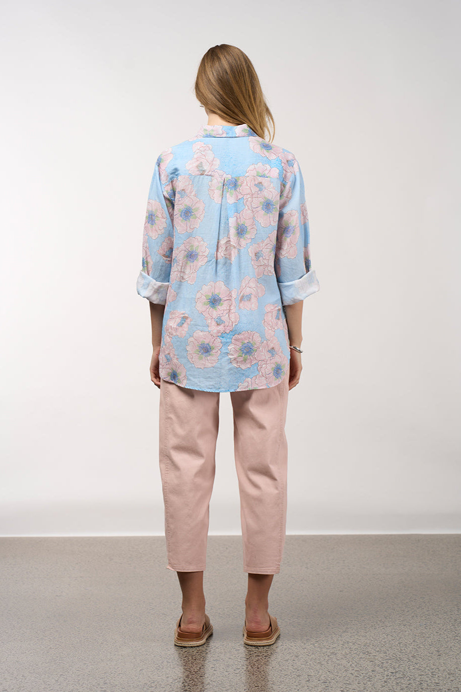 MADLY SWEETLY POETIC SHIRT - EGGSHELL MULTI - THE VOGUE STORE