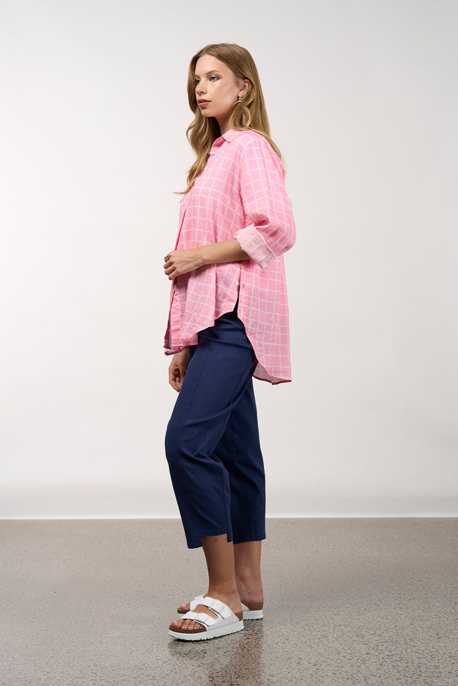 MADLY SWEETLY WAVELENGTH SHIRT - CANDY WHITE - THE VOGUE STORE