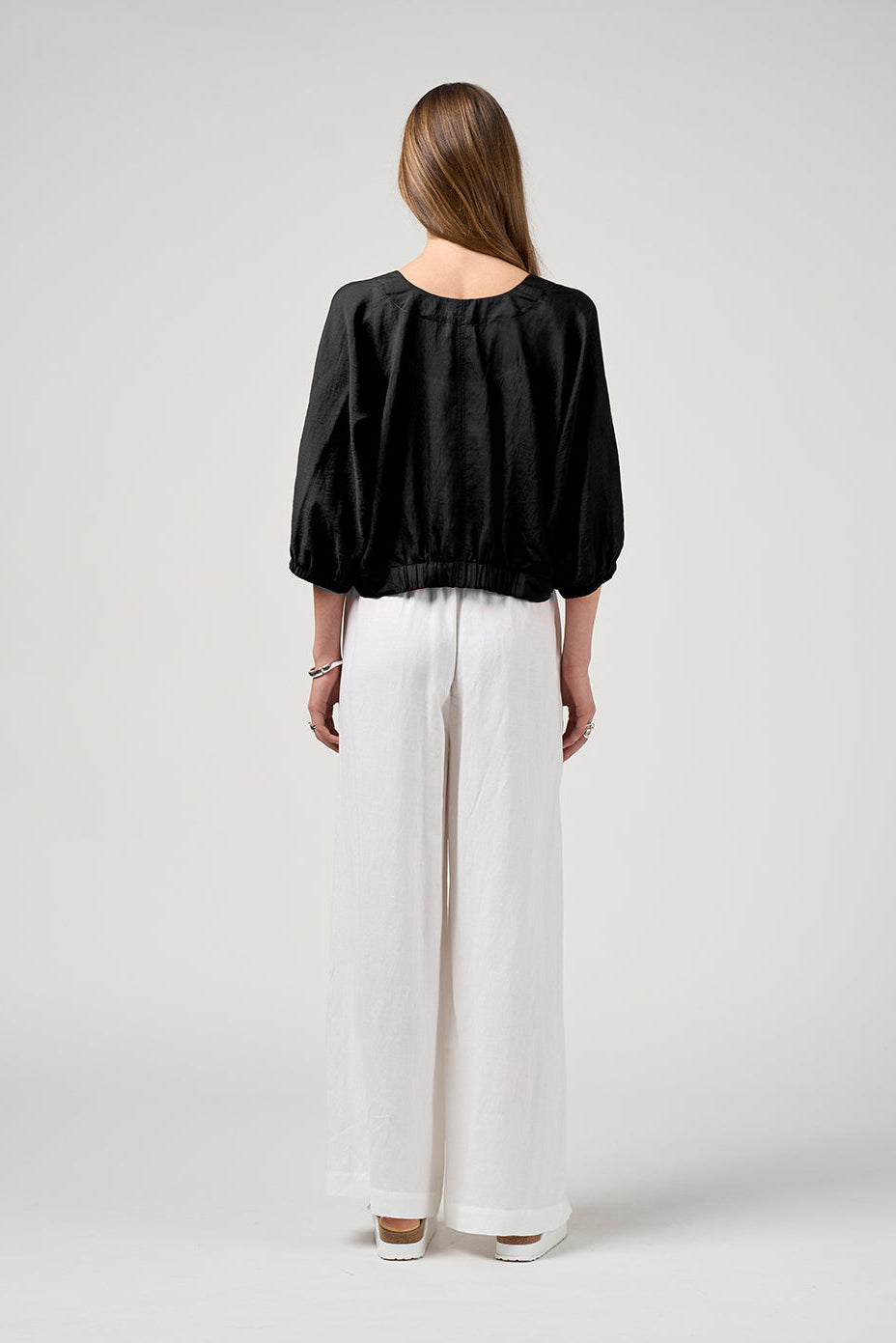 MADLY SWEETLY VEIL JACKET - BLACK - THE VOGUE STORE