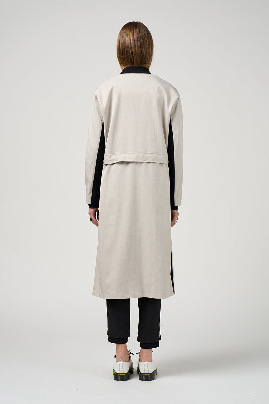 MADY SWEETLY TACTICAL COAT - PUMICE - THE VOGUE STORE