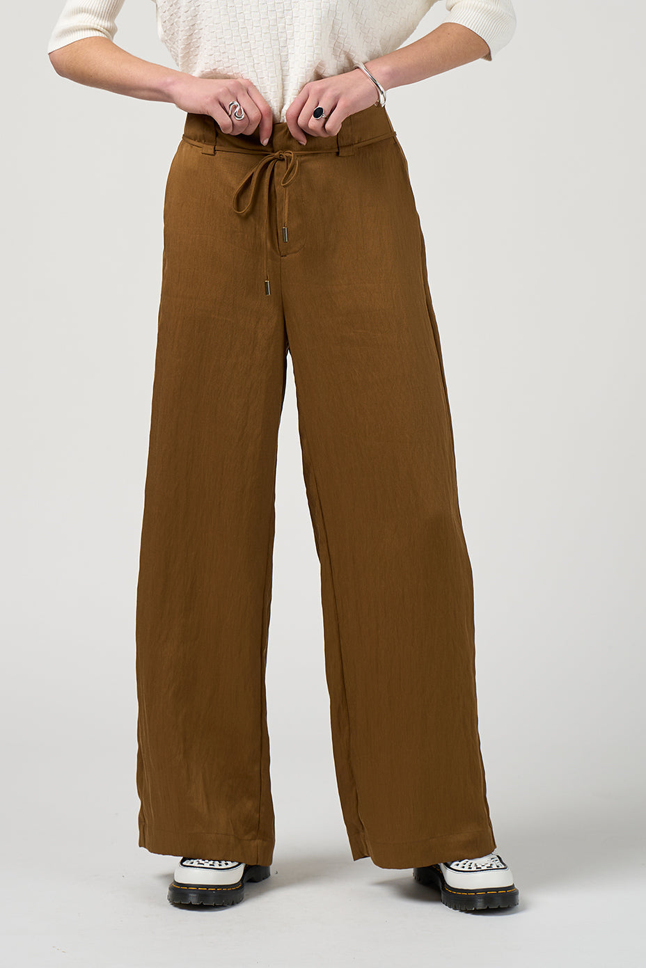 MADLY SWEETLY POLARIS PANT - BRONZE - THE VOGUE STORE