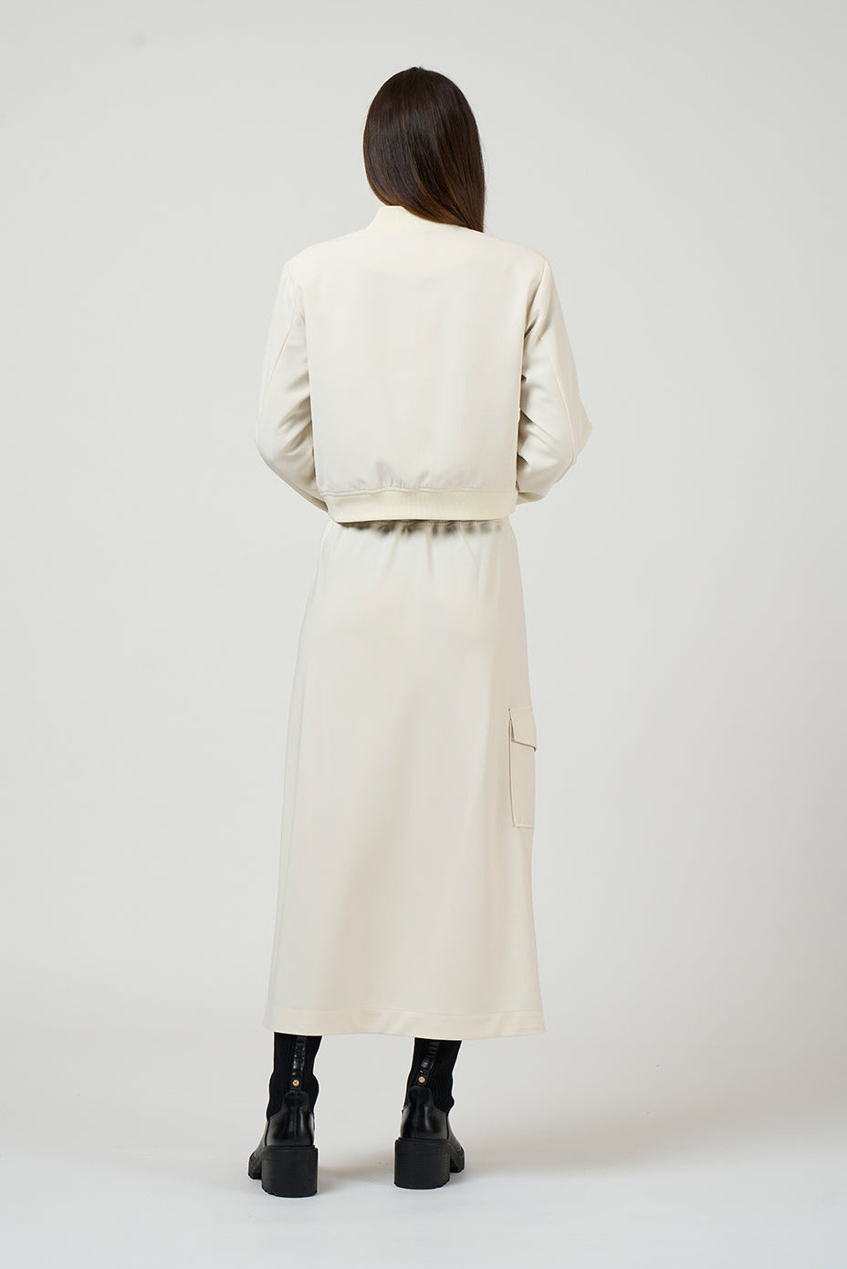 MADLY SWEETLY CAVALRY JACKET - VANILLA - THE VOGUE STORE