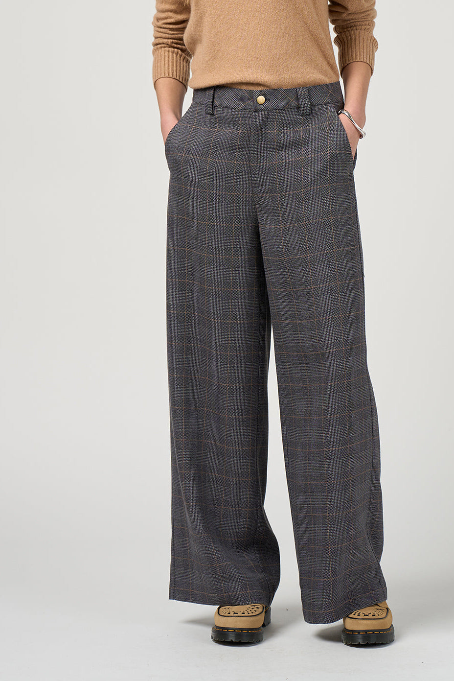 MADLY SWEETLY ZEAL PANT - CHARCOAL - THE VOGUE STORE