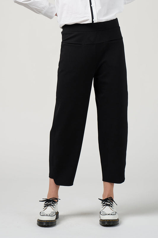MADLY SWEETLY LEDGE PANT - BLACK - THE VOGUE STORE