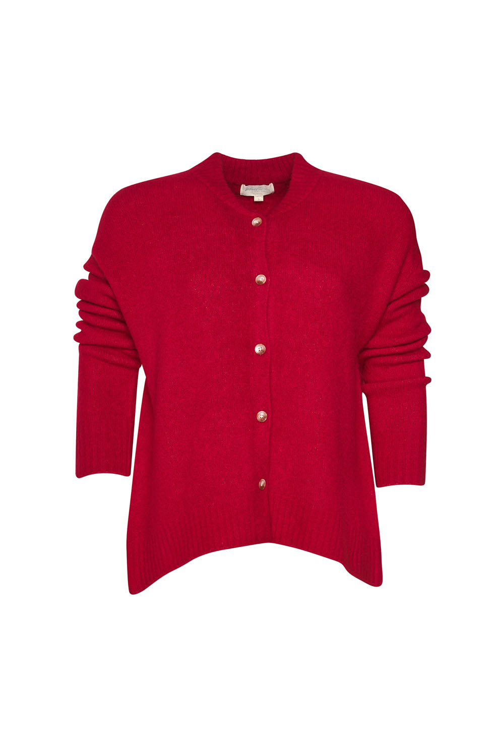 MADLY SWEETLY DOWNY JR CARDI - SCARLET - THE VOGUE STORE