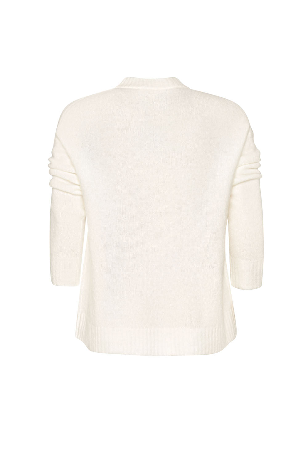 MADLY SWEETLY DOWNY-JR CARDI - WINTER WHITE - THE VOGUE STORE