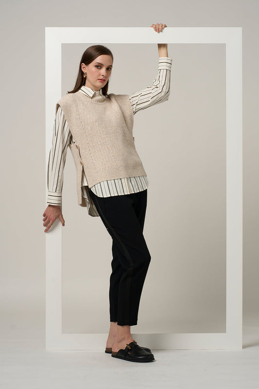 MADLY SWEETLY OUTTA WAY TANK - VANILLA - THE VOGUE STORE