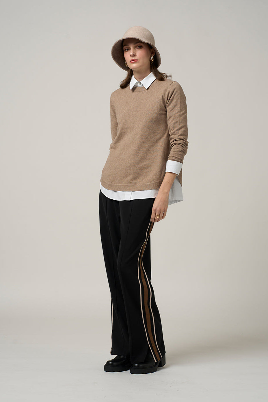 MADLY SWEETLY CIPHER PANT - BLACK - THE VOGUE STORE