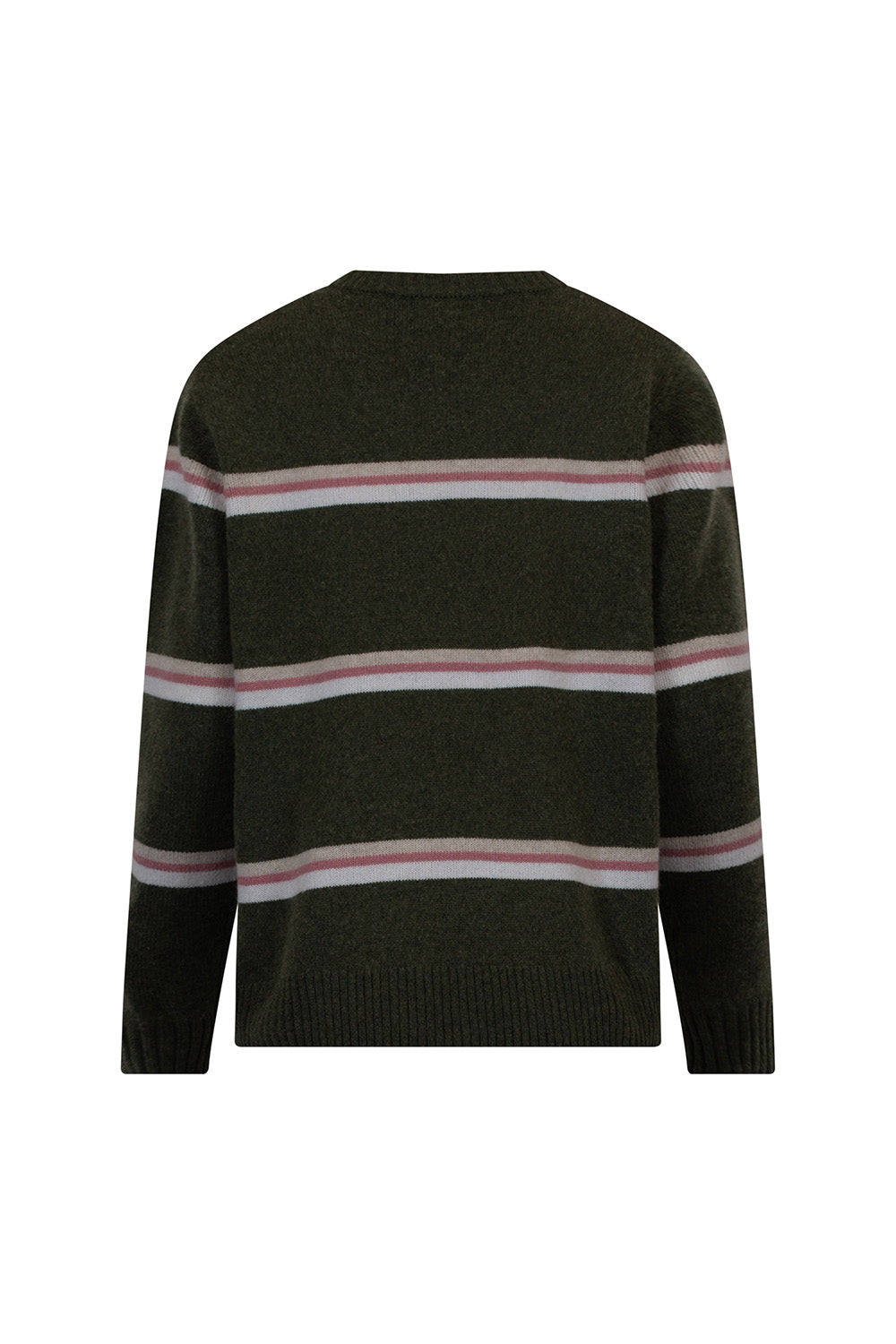 MADLY SWEETLY COMPASS STRIPE SWEATER - GRASS - THE VOGUE STORE