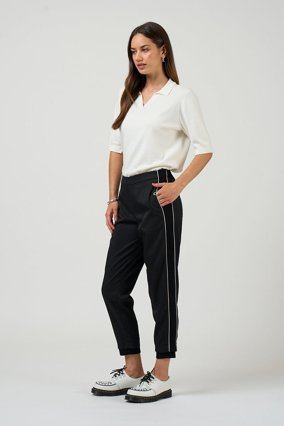 MADLY SWEETLY TACTICAL JOGGER - BLACK - THE VOGUE STORE