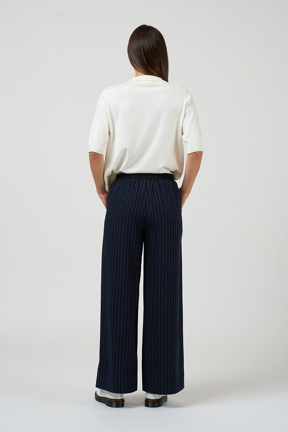 MADLY SWEETLY TRAX PANT - NAVY - THE VOGUE STORE