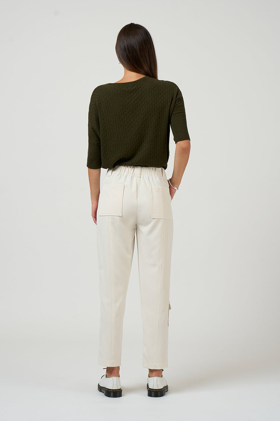 MADLY SWEETLY CAVALRY PANT - VANILLA - THE VOGUE STORE