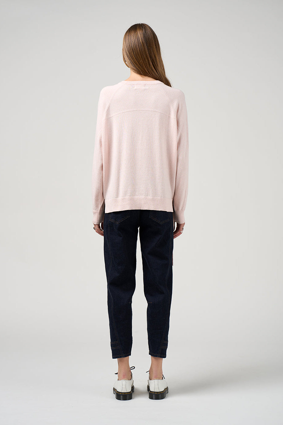 MADLY SWEETLY CURRENT SWEATER - BLUSH - THE VOGUE STORE