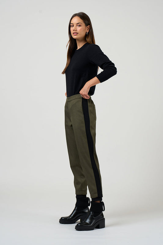 MADLY SWEETLY TACTICAL JOGGER - KHAKI - THE VOGUE STORE