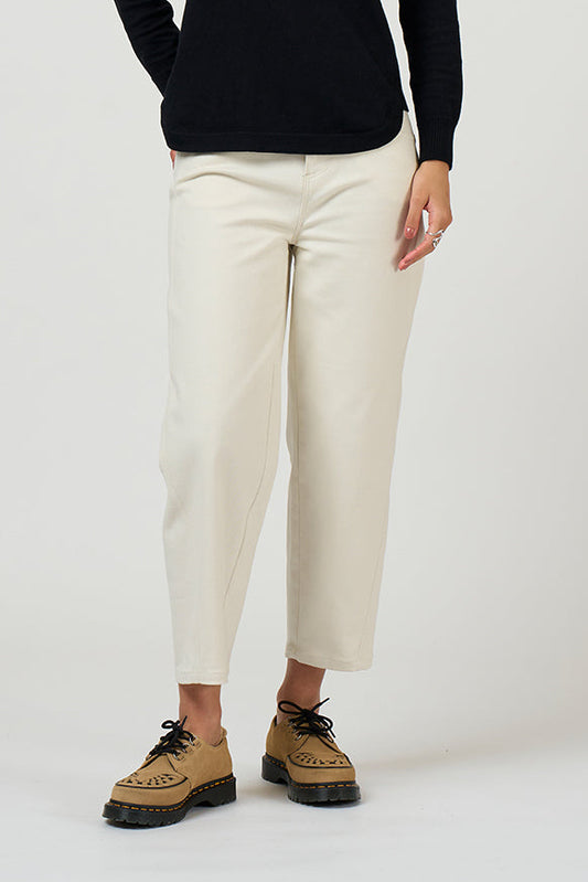 MADLY SWEETLY TETRIS PANT - VANILLA - THE VOGUE STORE