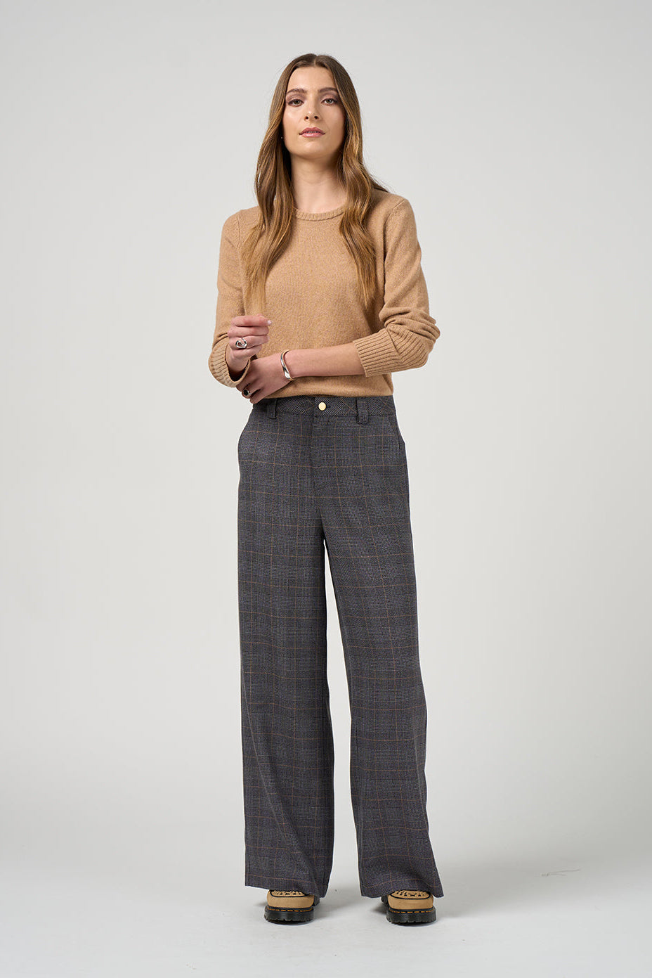 MADLY SWEETLY ZEAL PANT - CHARCOAL - THE VOGUE STORE