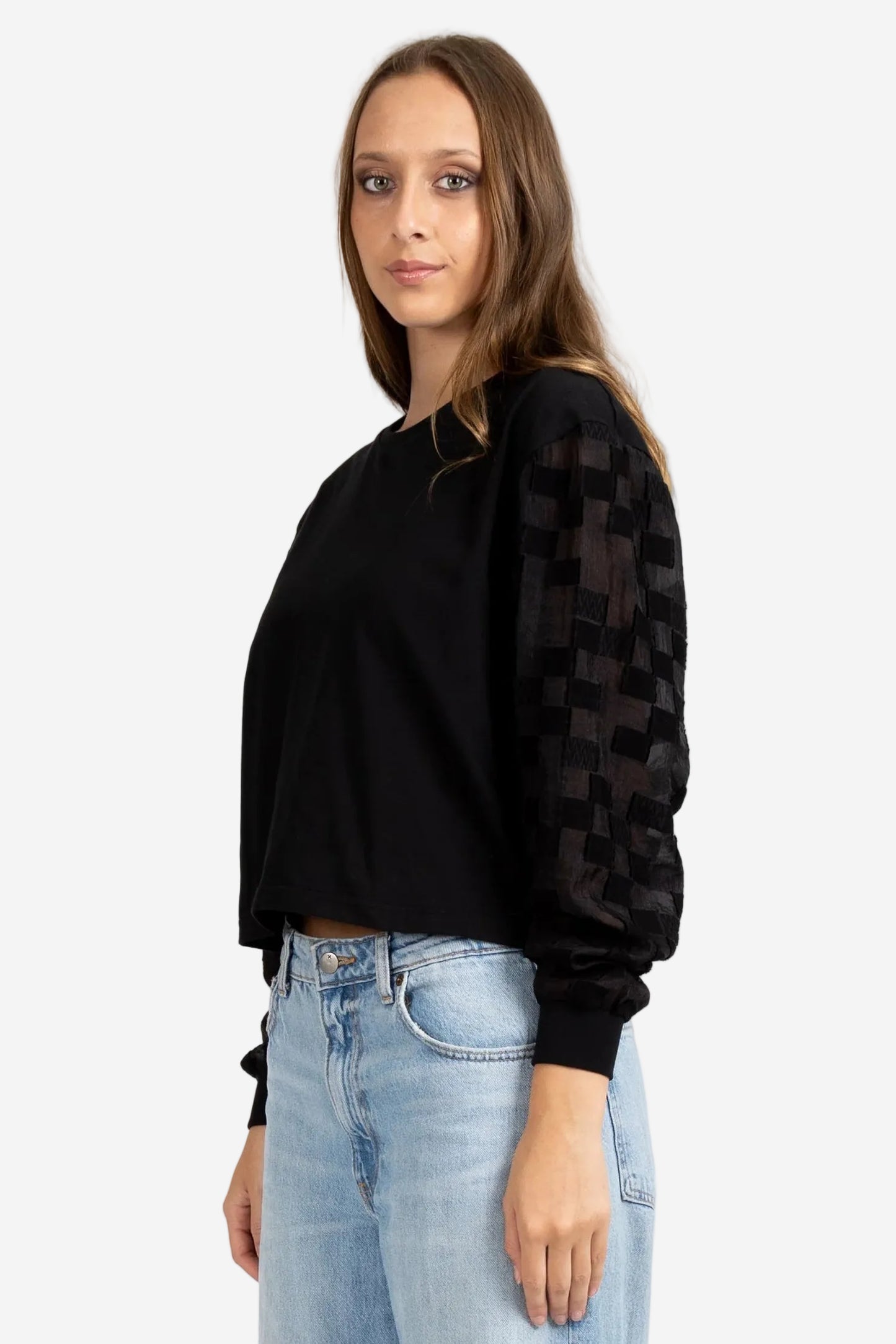 FEDERATION GOODBYE TOP - BLACK - THE VOGUE STORE