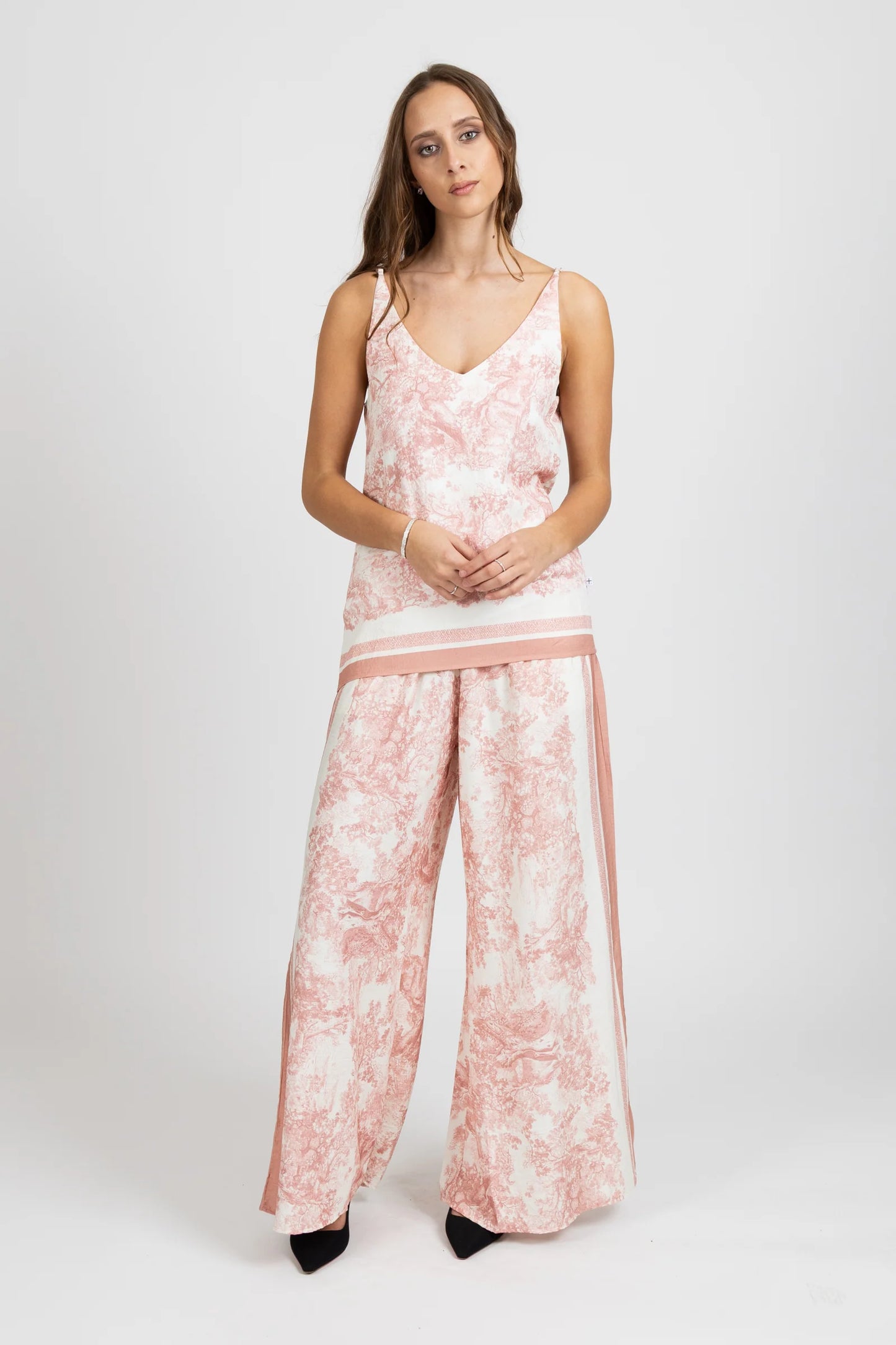 FEDERATION FLOAT PANT - PINK - THE VOGUE STORE