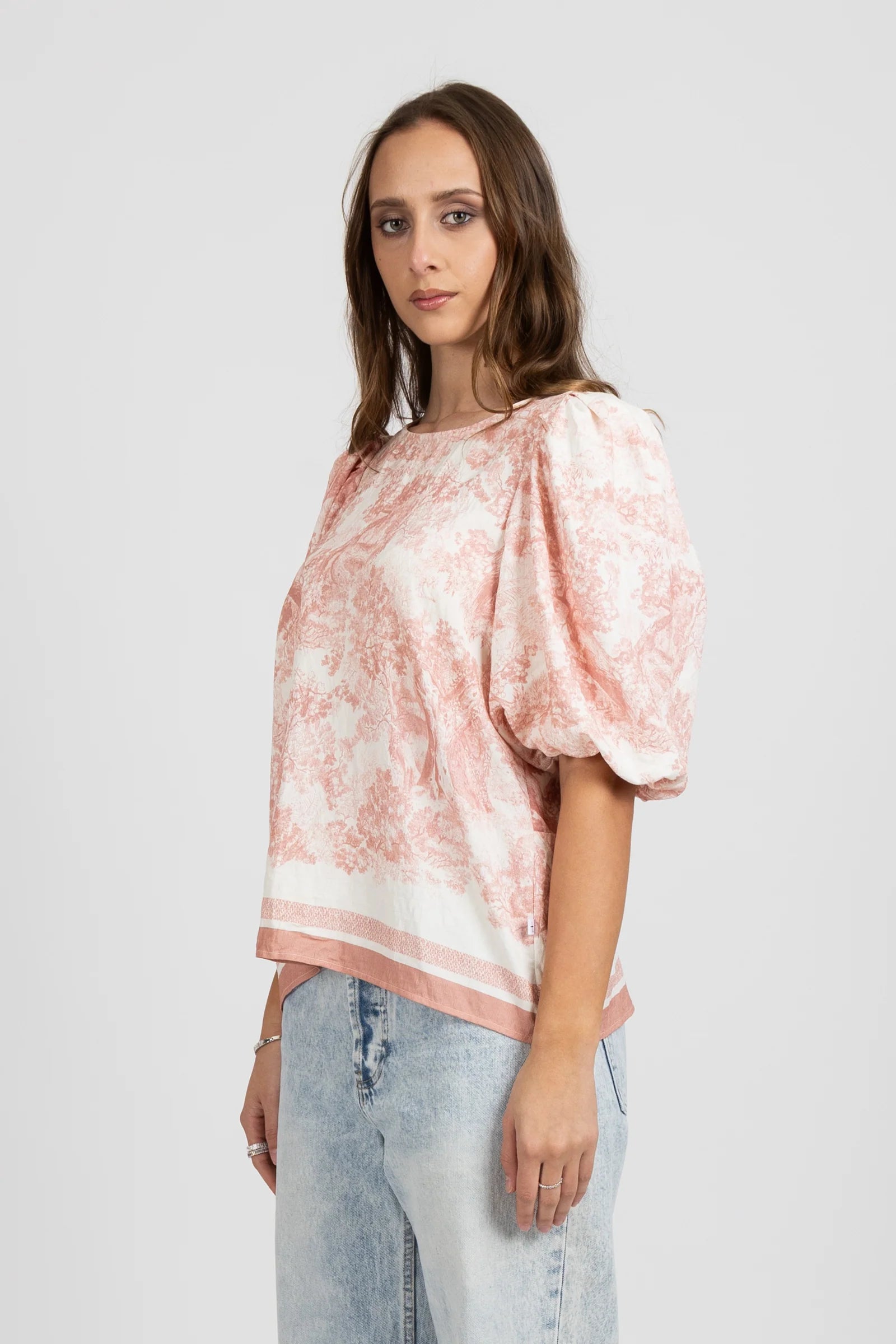 FEDERATION PUNCH TOP - PINK - THE VOGUE STORE