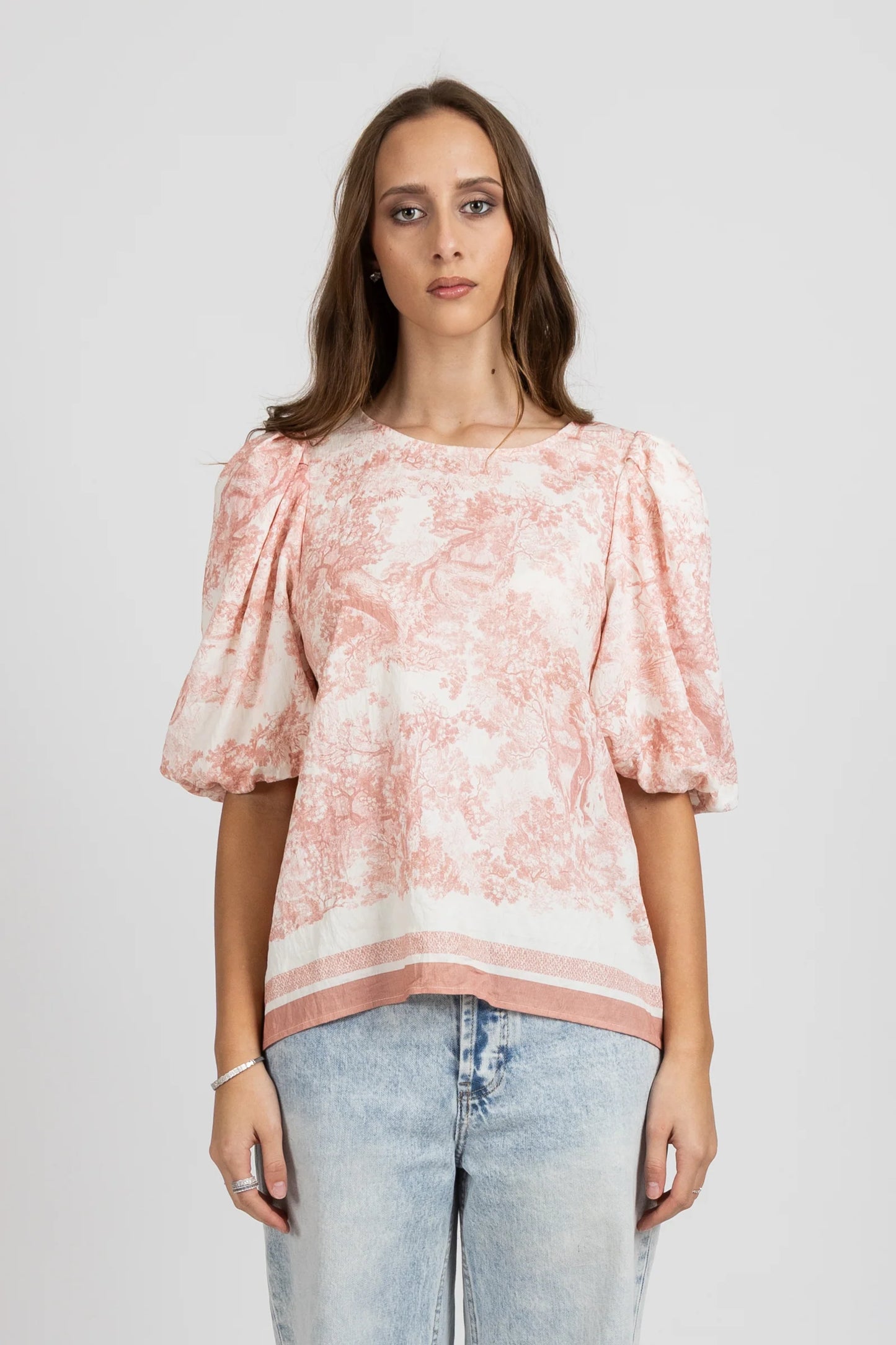 FEDERATION PUNCH TOP - PINK - THE VOGUE STORE