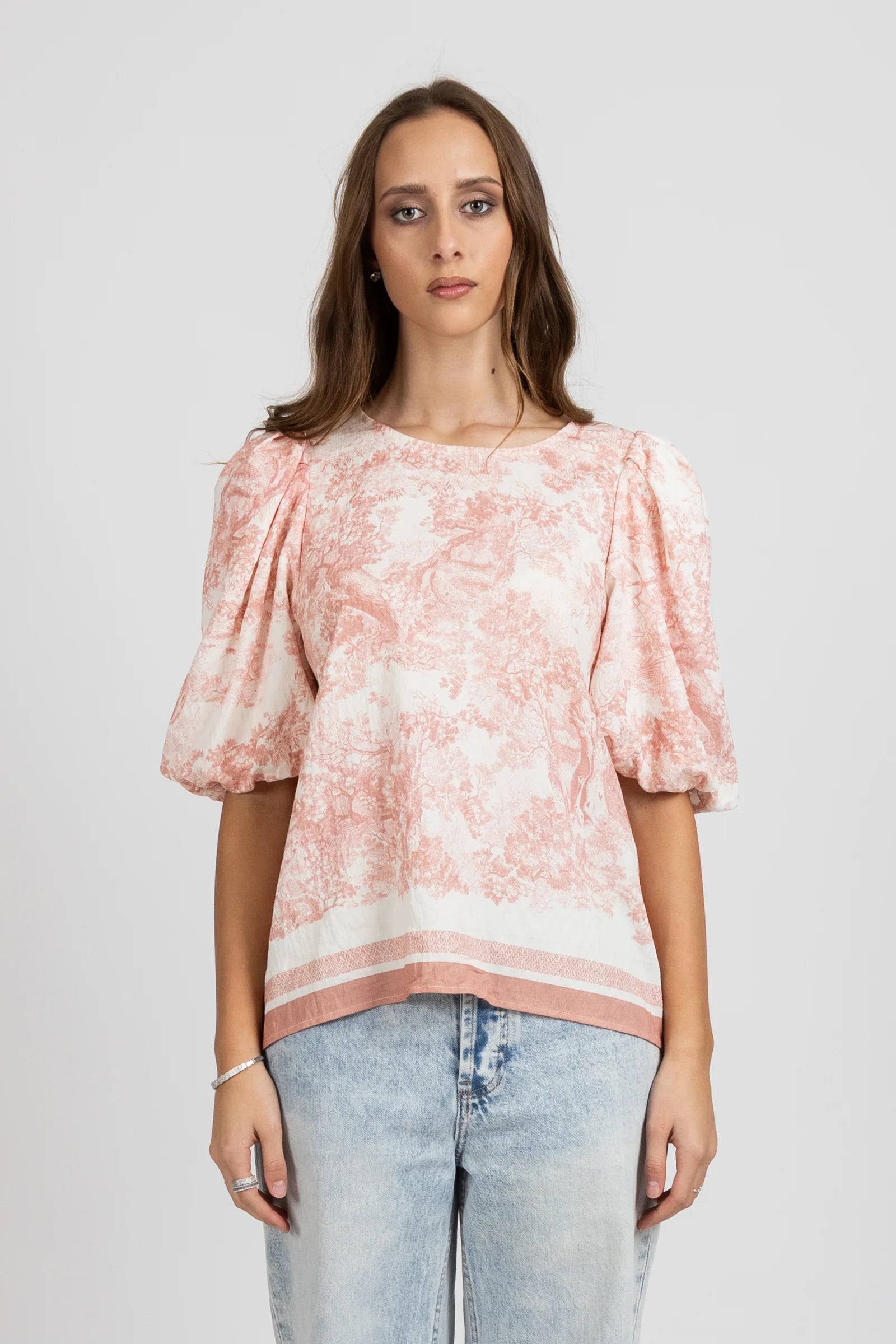 FEDERATION PUNCH TOP - PINK - THE VOGUE STORE