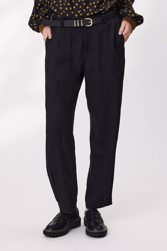 DESIGN NATION AXIS PANT - BLACK - THE VOGUE STORE