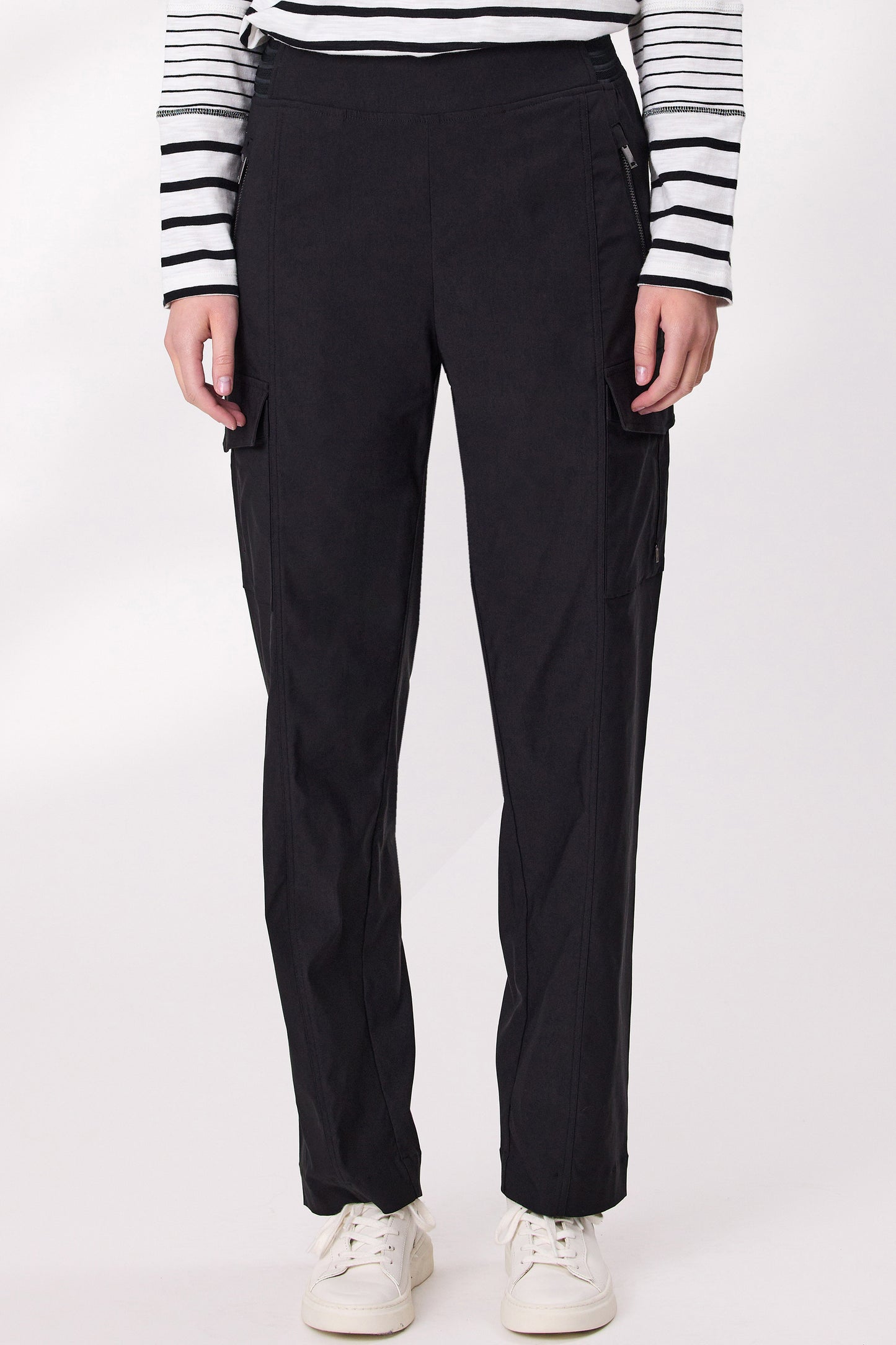 DESIGN NATION RAPID PANT - BLACK - THE VOGUE STORE