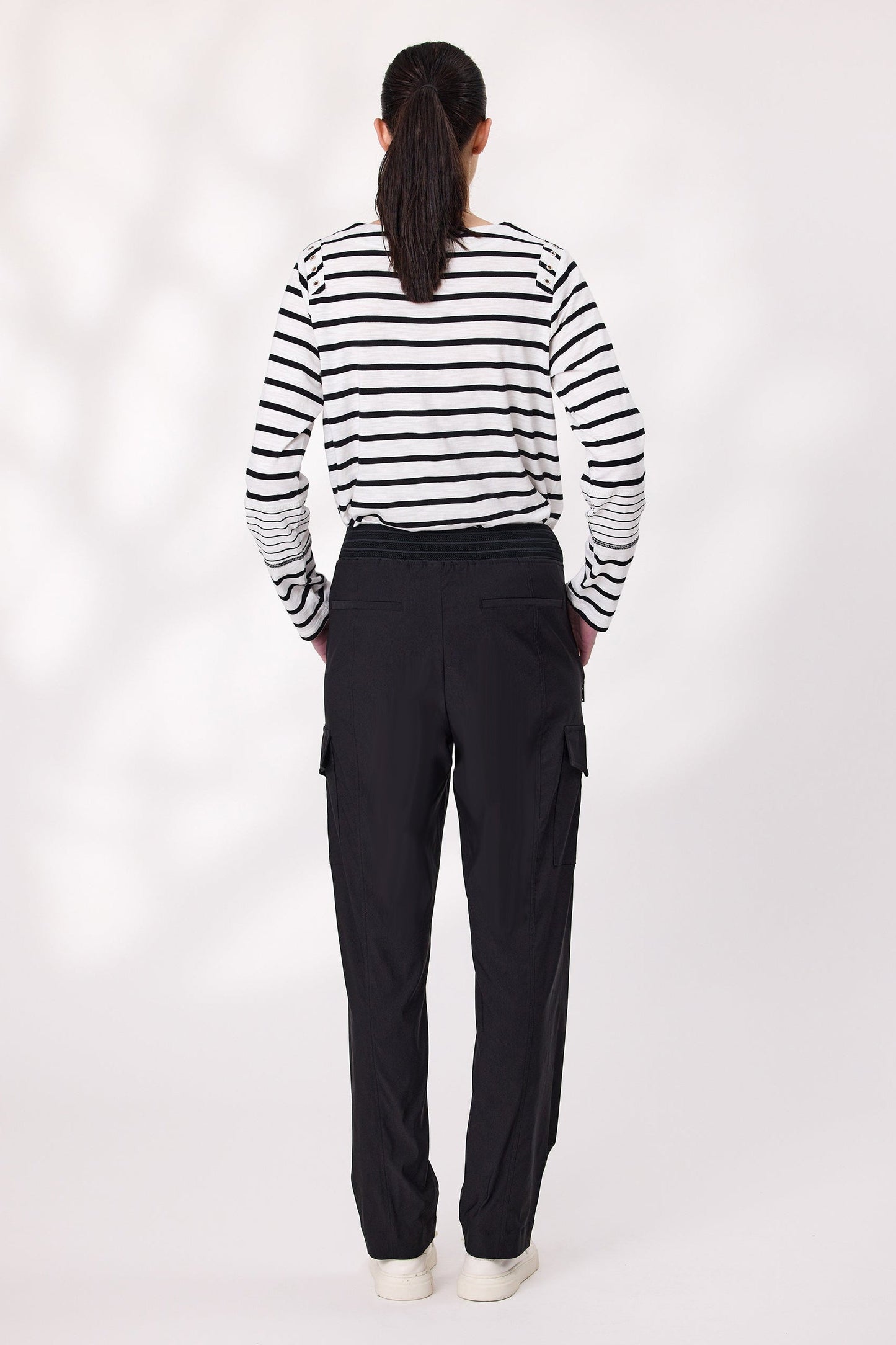 DESIGN NATION RAPID PANT - BLACK - THE VOGUE STORE