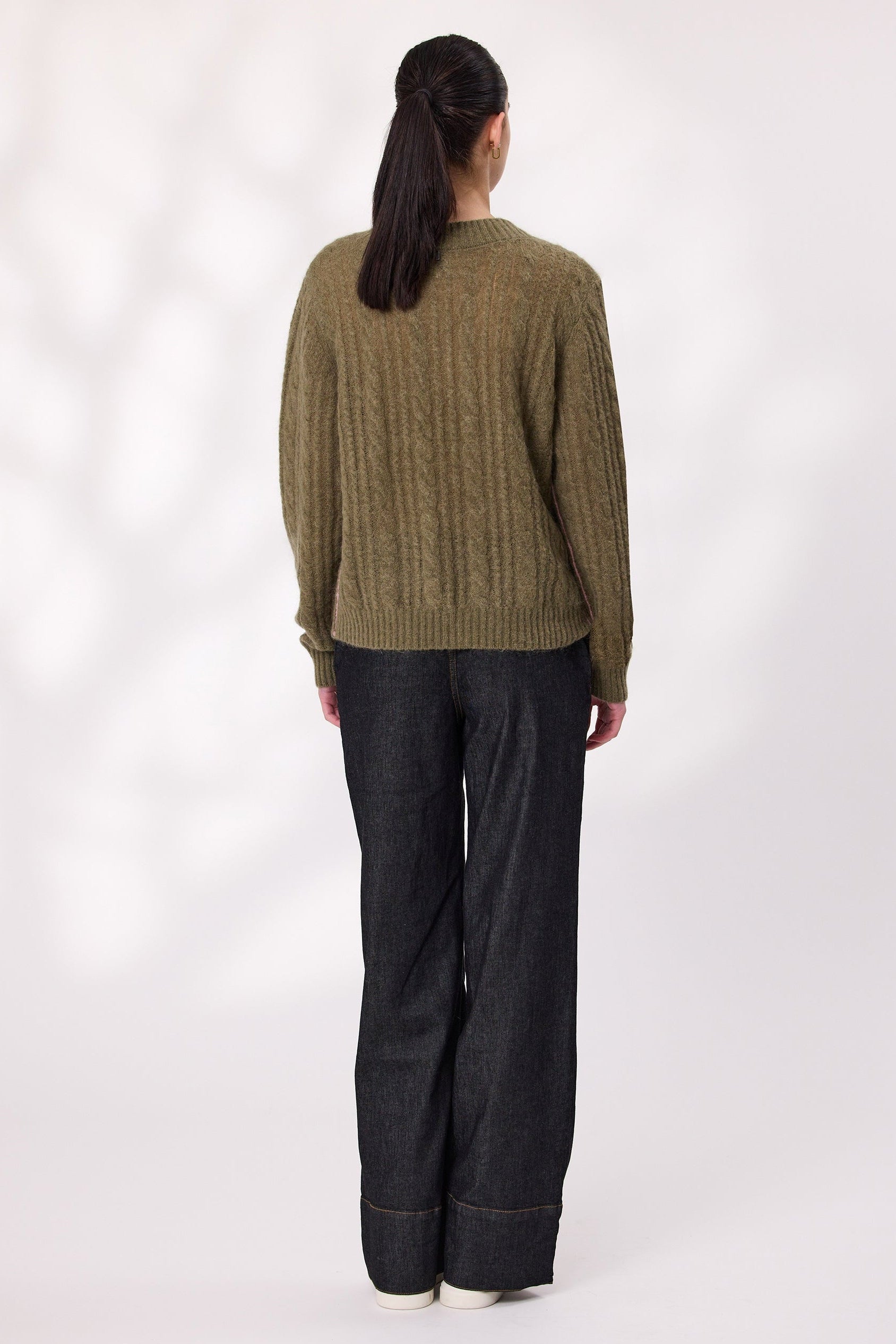 DESIGN NATION PHANTOM JUMPER - KHAKI - THE VOGUE STORE