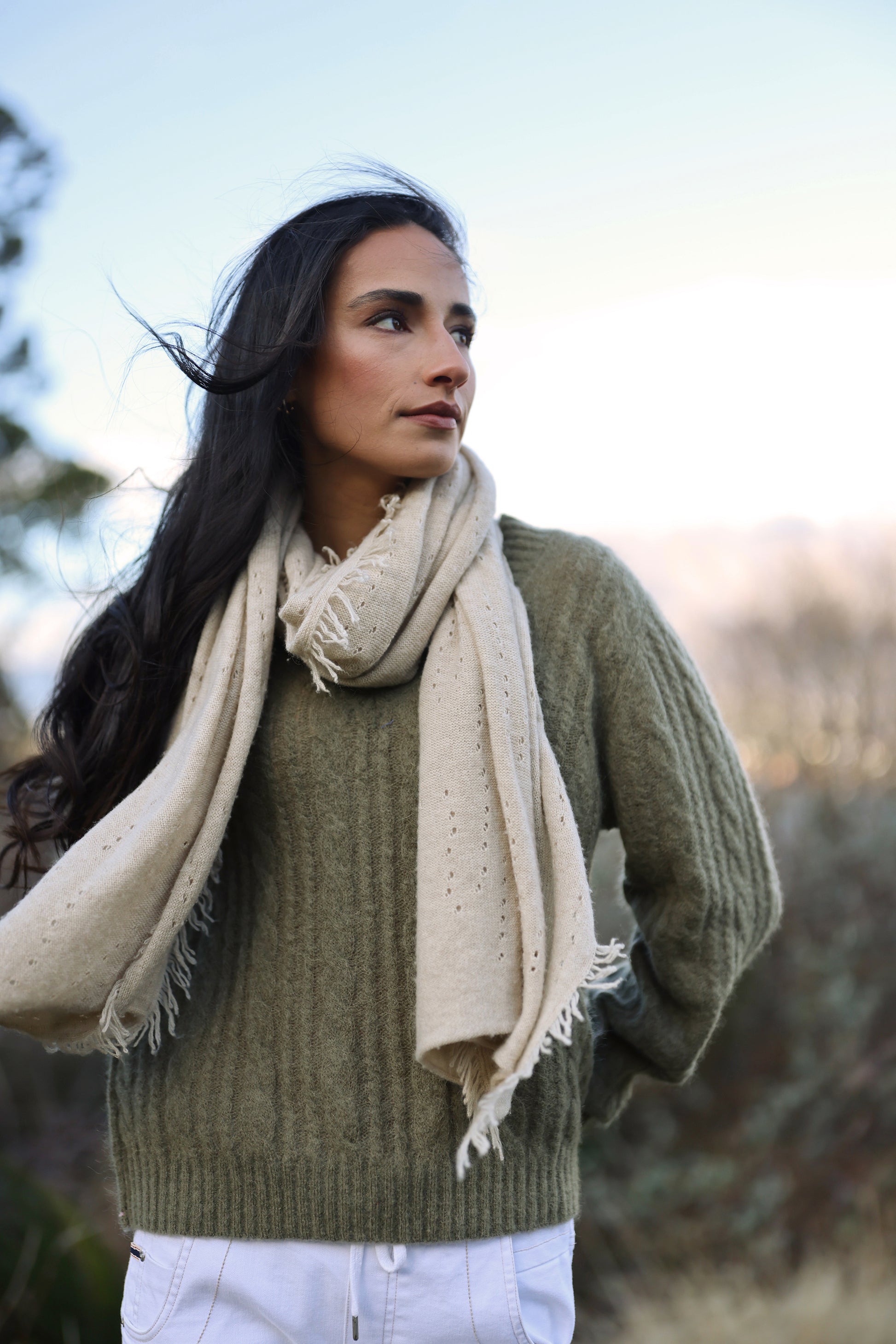 DESIGN NATION PHANTOM JUMPER - KHAKI - THE VOGUE STORE