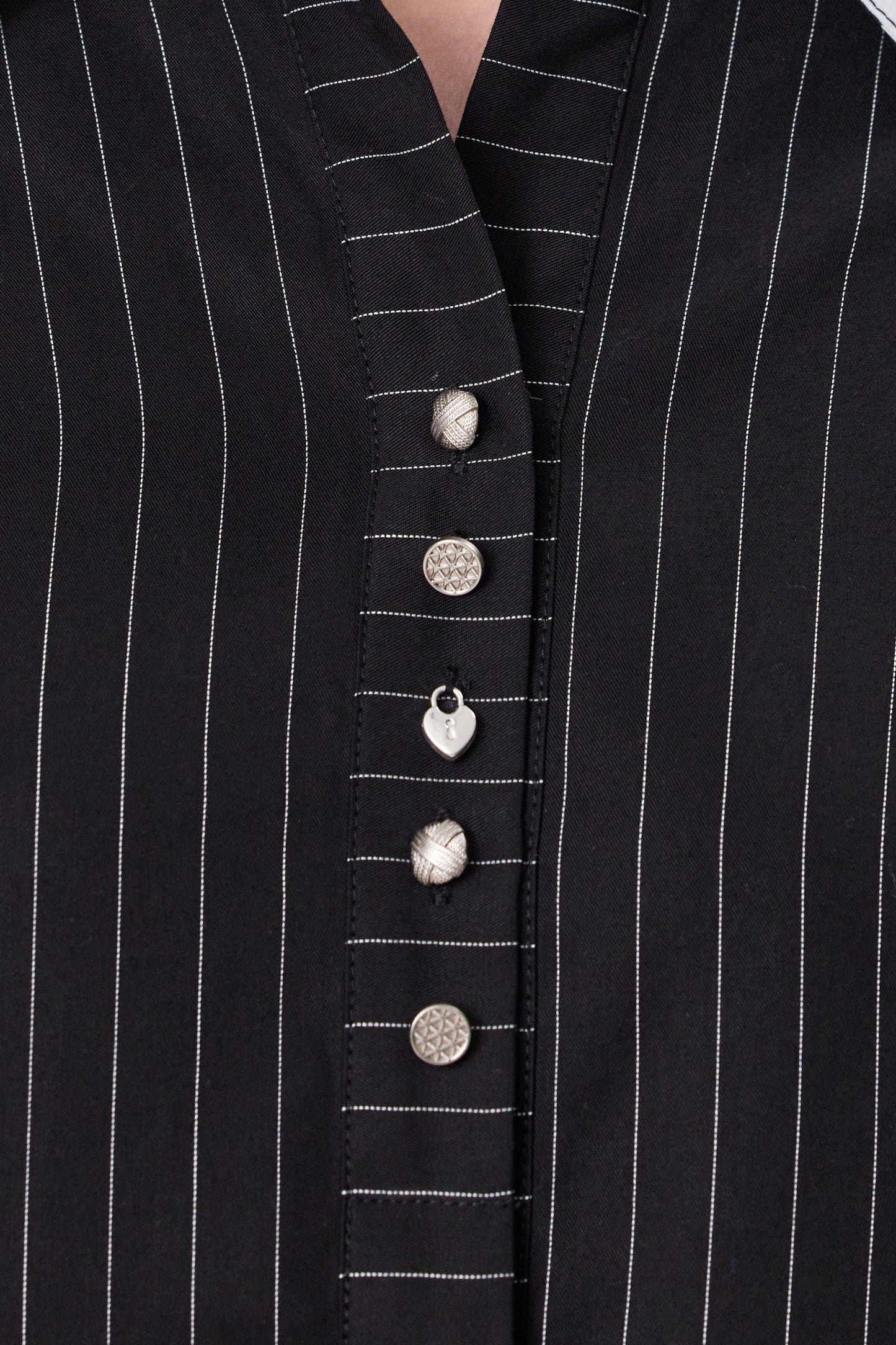 DESIGN NATION MAXWELL SHIRT - BLACK - THE VOGUE STORE