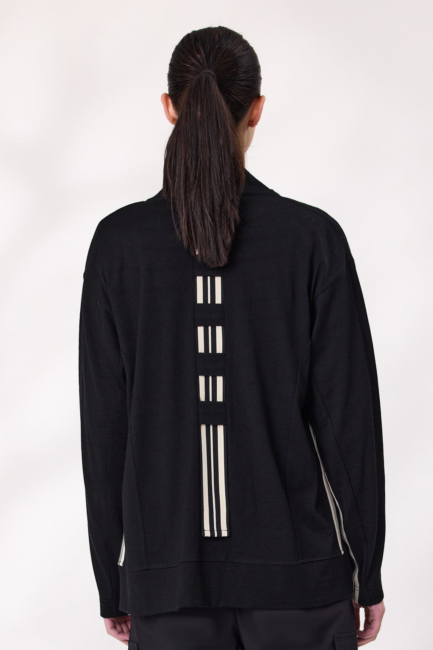 DESIGN NATION MODE MERINO JACKET - BLACK - THE VOGUE STORE