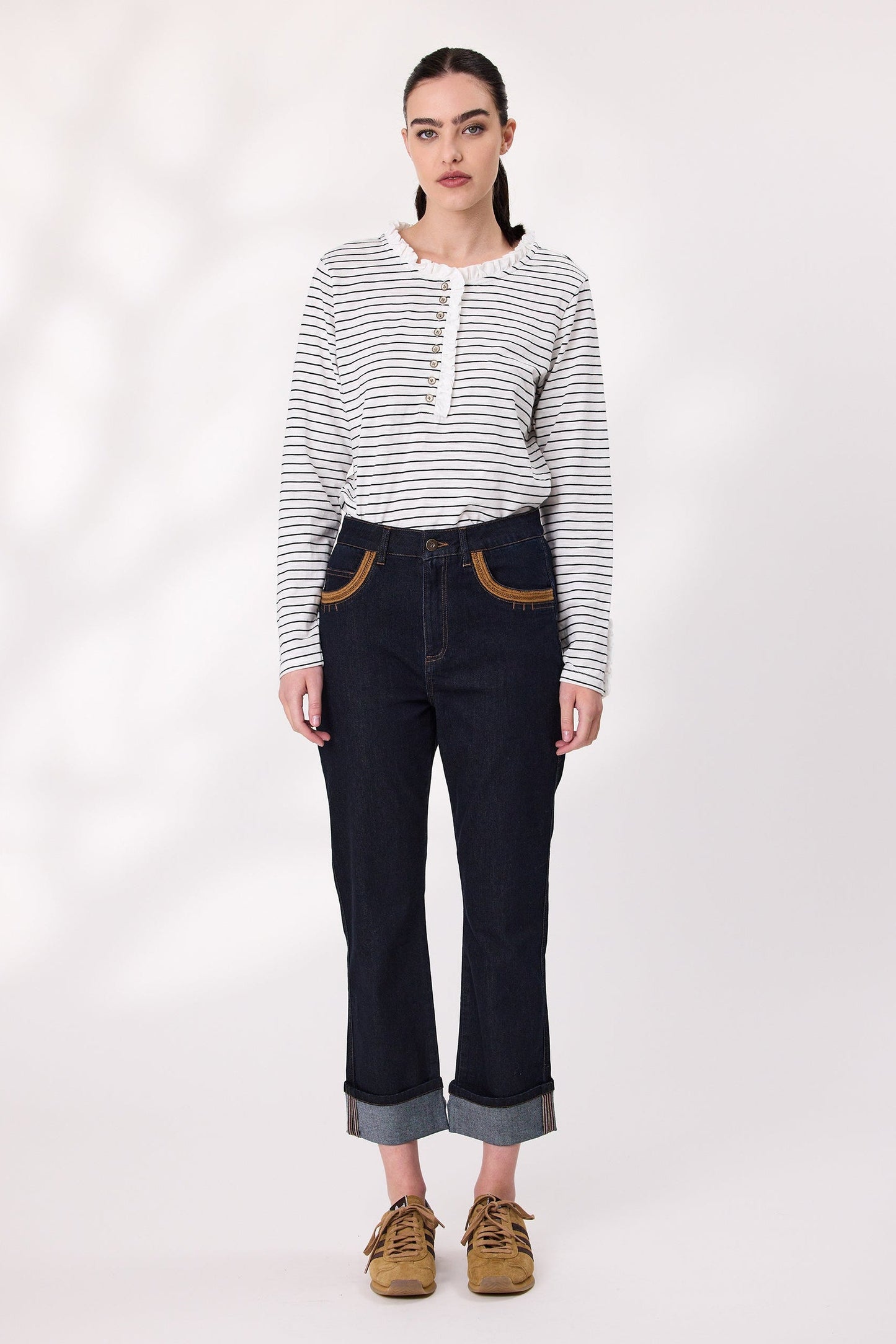 DESIGN NATION DANI JEAN - INDIGO - THE VOGUE STORE