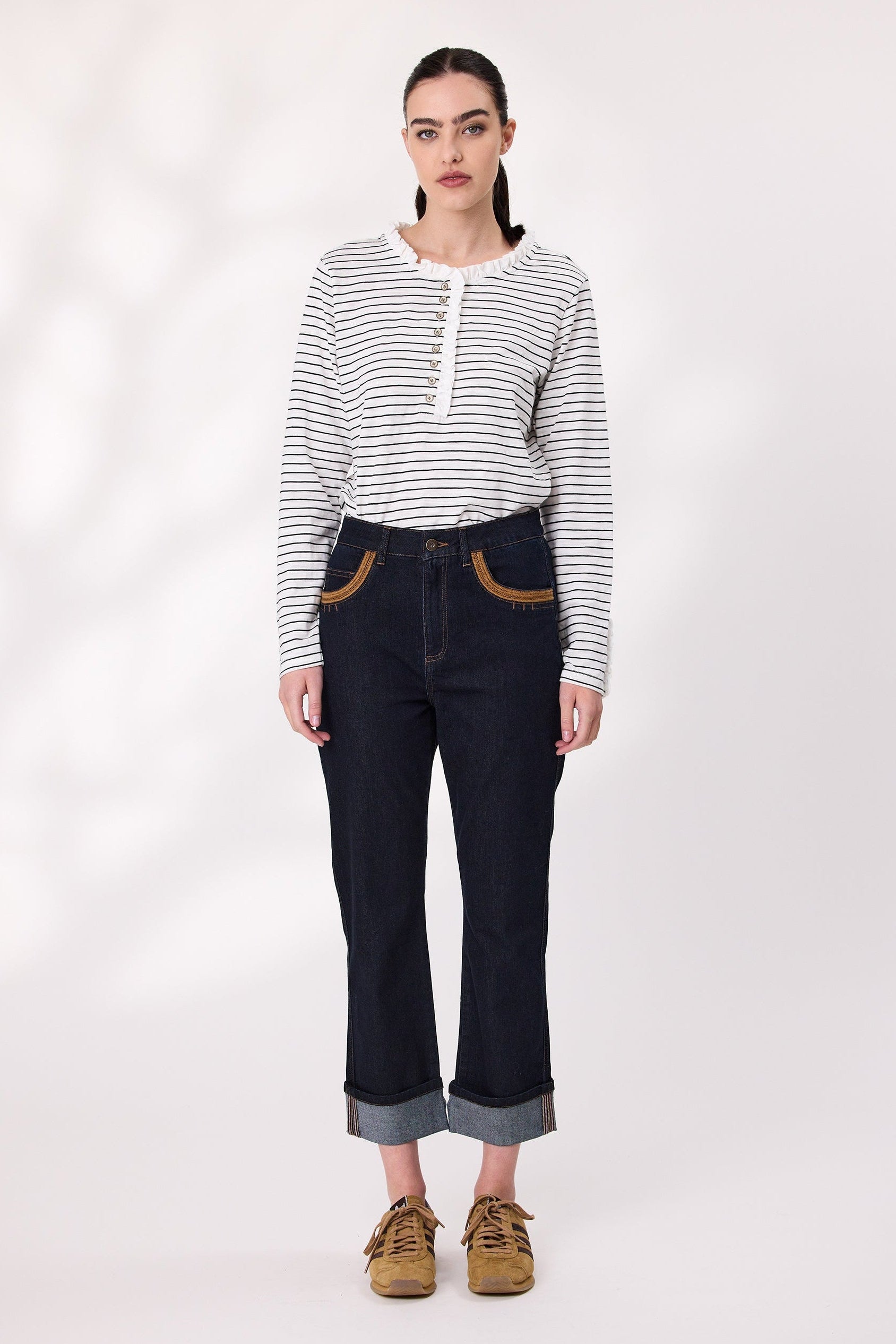 DESIGN NATION DANI JEAN - INDIGO - THE VOGUE STORE