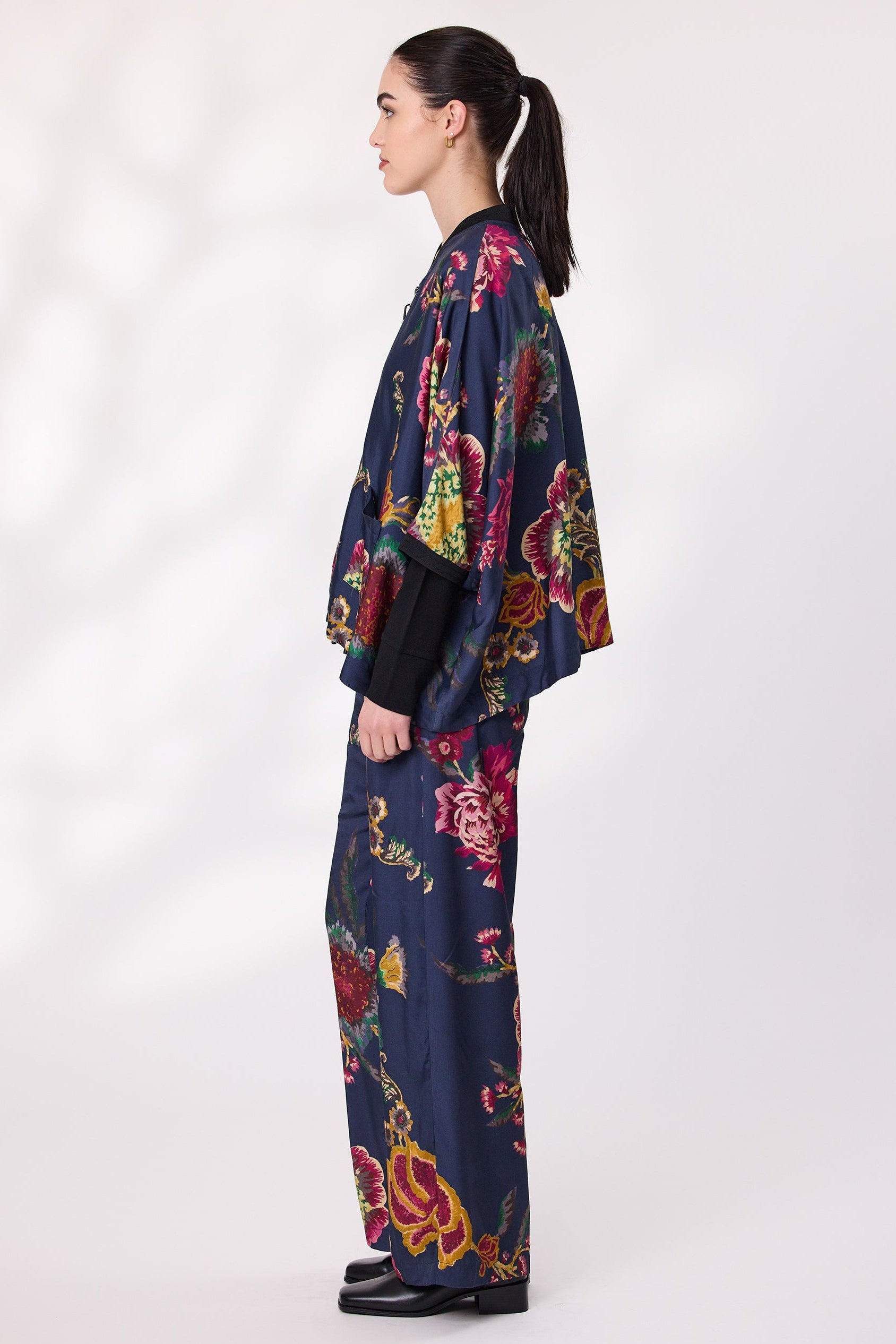 DESIGN NATION BRAMBLE JACKET - BRAMBLE PRINT - THE VOGUE STORE