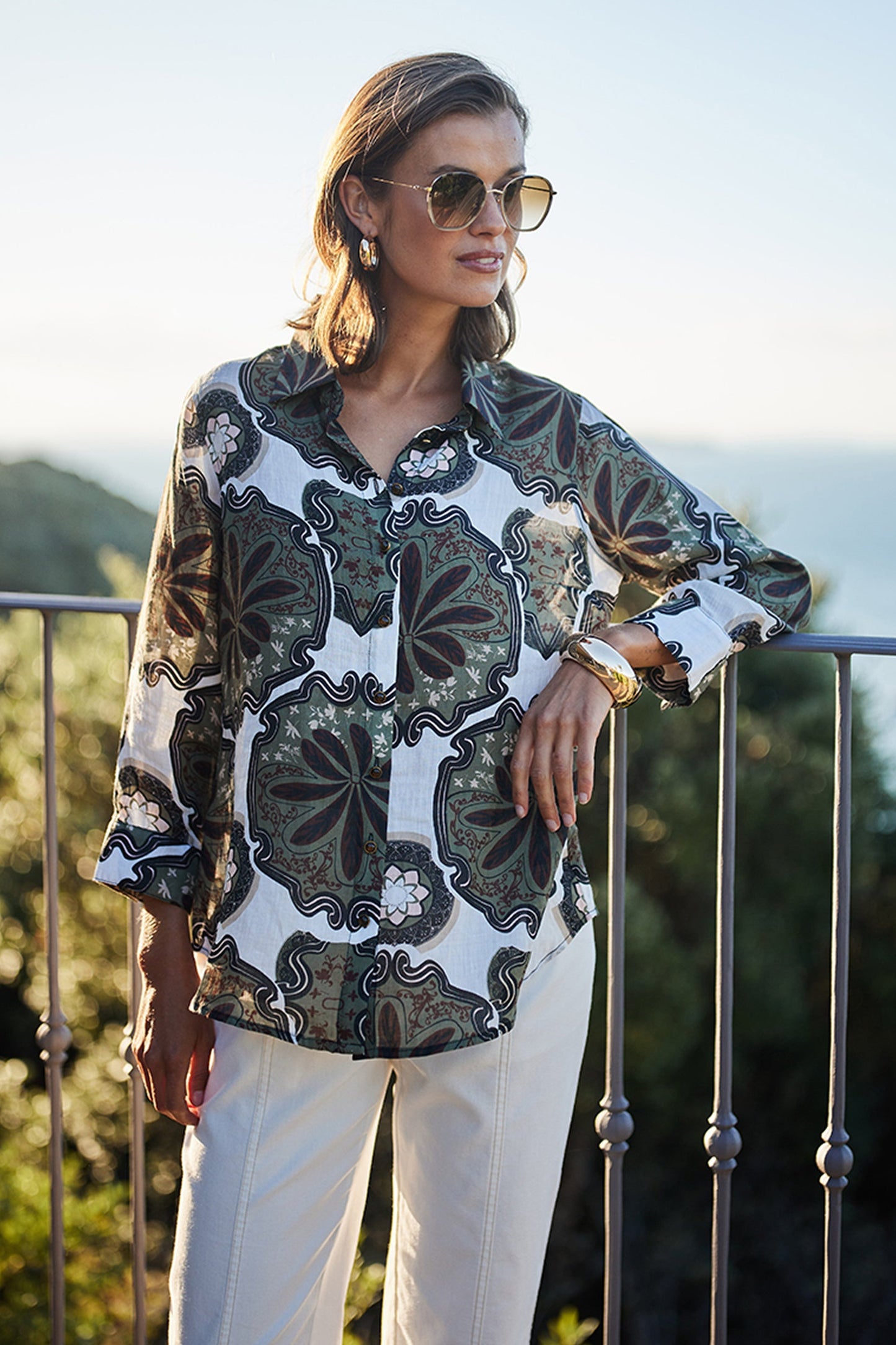 DESIGN NATION SOLITUDE SHIRT - THE VOGUE STORE