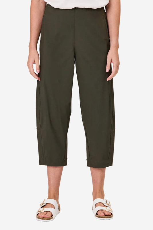 DUO COVE PANT - KHAKI - THE VOGUE STORE