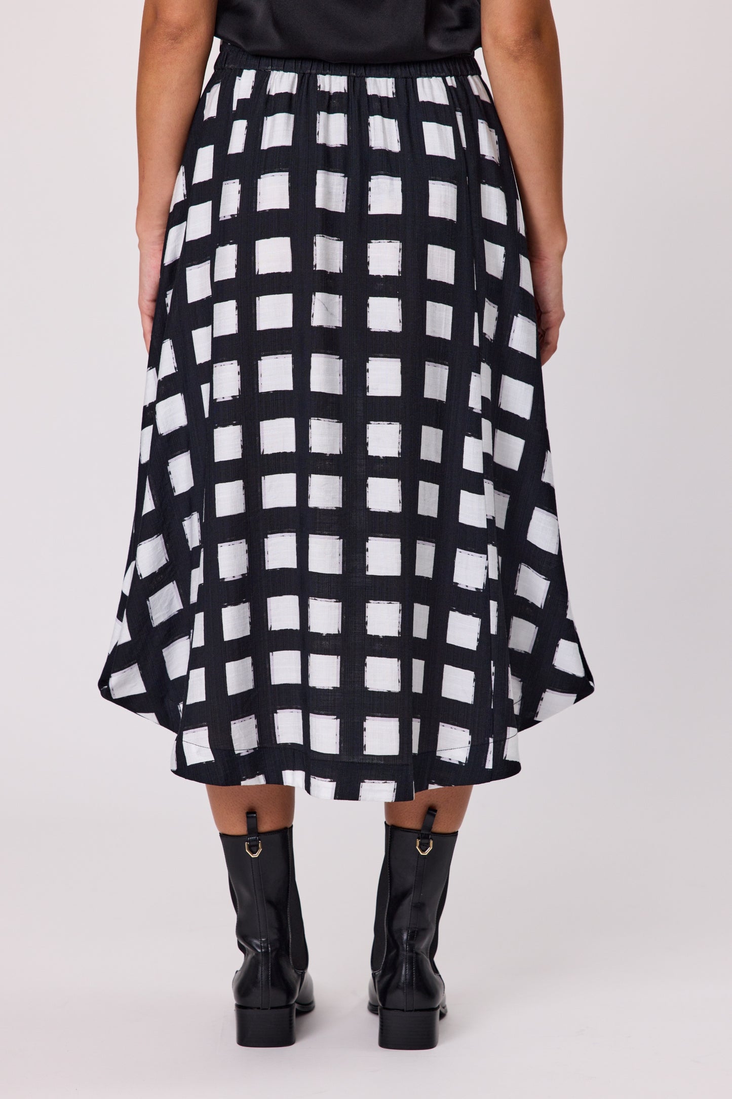 DUO FRAME SKIRT - FRAME PRINT - THE VOGUE STORE